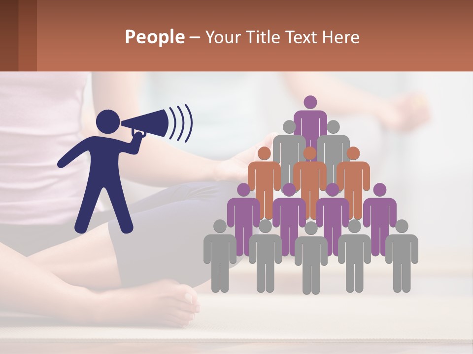 White Air Cool PowerPoint Template