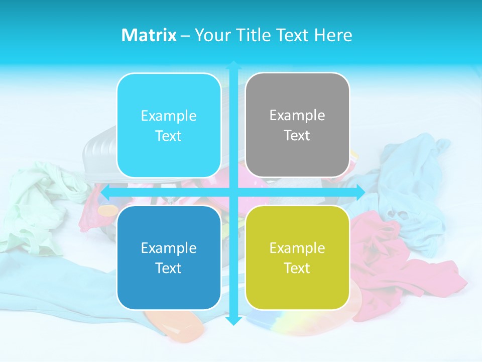 Cold System House PowerPoint Template