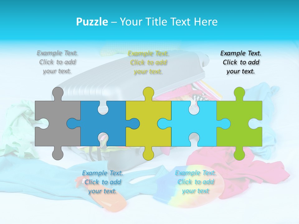 Cold System House PowerPoint Template