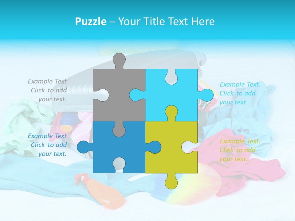 Cold System House PowerPoint Template