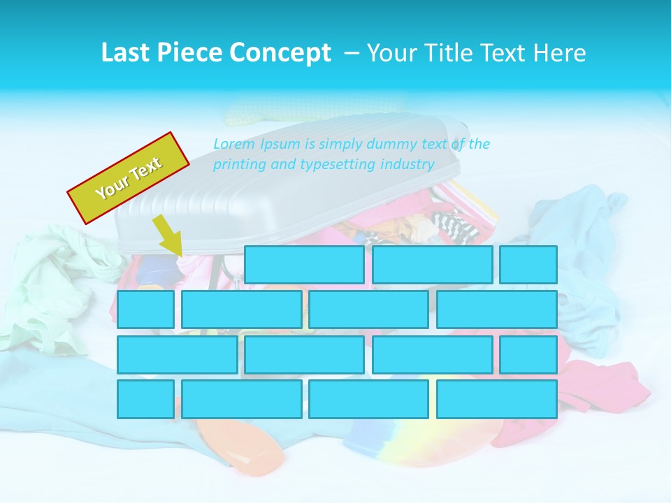 Cold System House PowerPoint Template