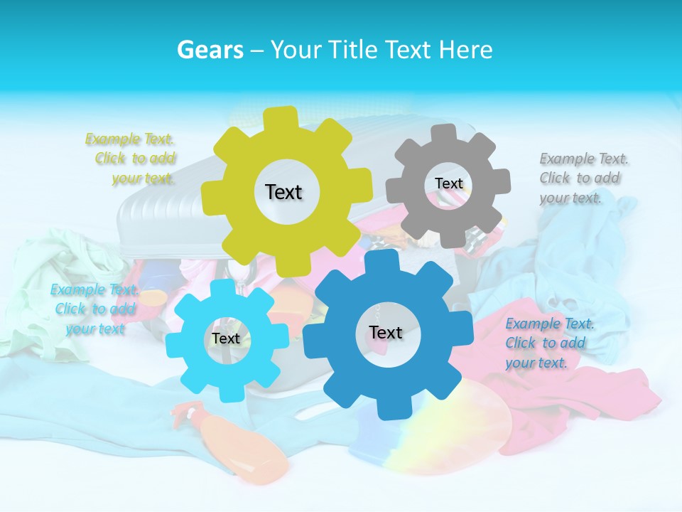 Cold System House PowerPoint Template