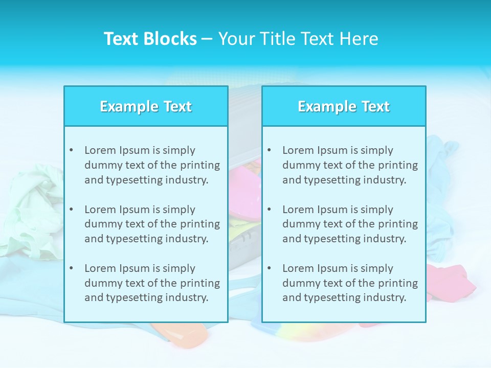 Cold System House PowerPoint Template