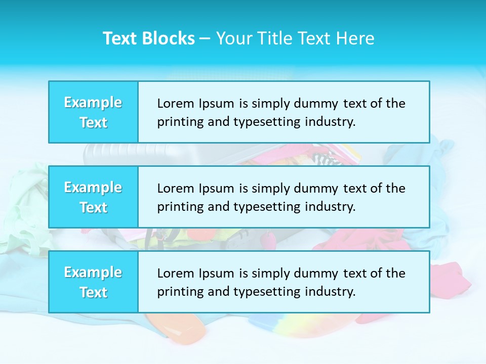 Cold System House PowerPoint Template