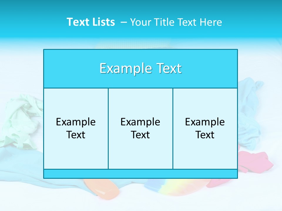 Cold System House PowerPoint Template