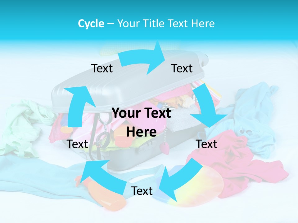 Cold System House PowerPoint Template