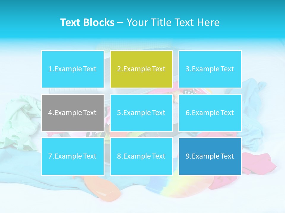 Cold System House PowerPoint Template