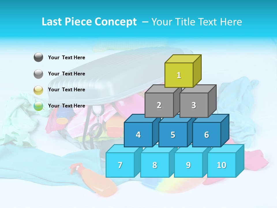 Cold System House PowerPoint Template