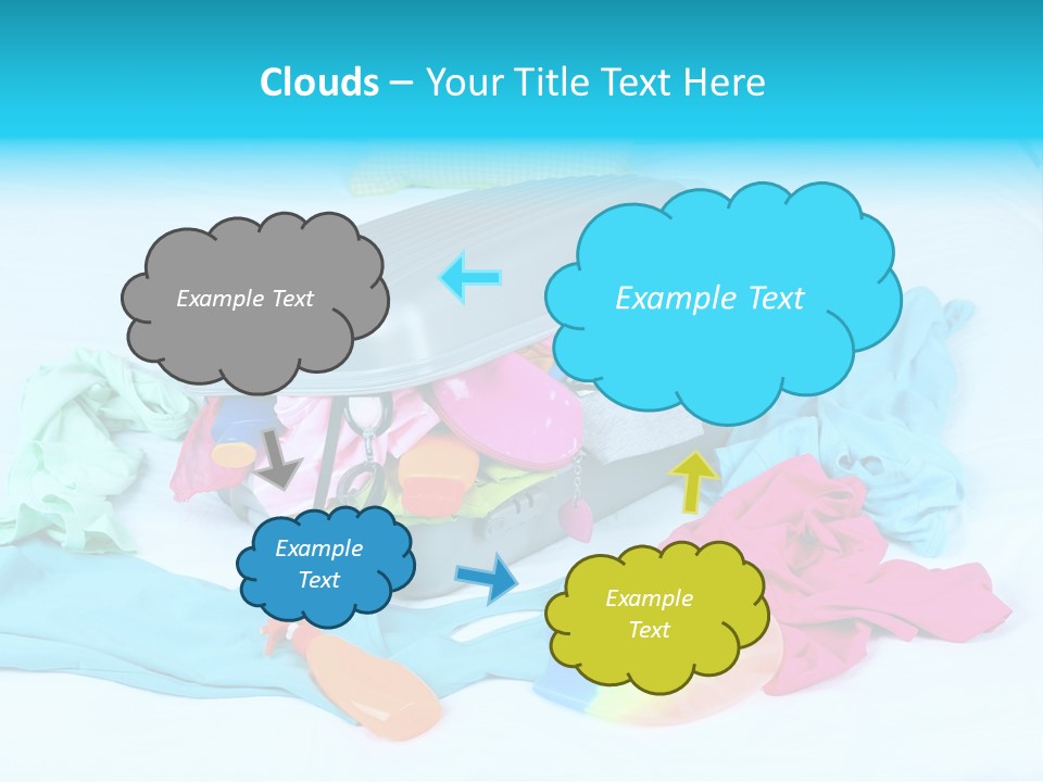 Cold System House PowerPoint Template