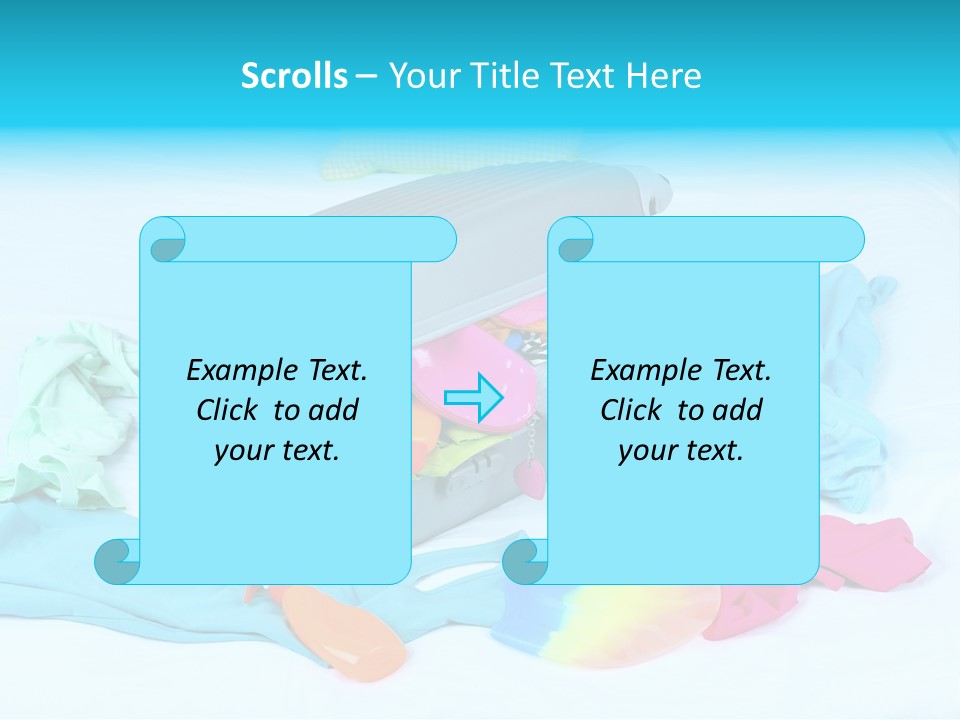 Cold System House PowerPoint Template