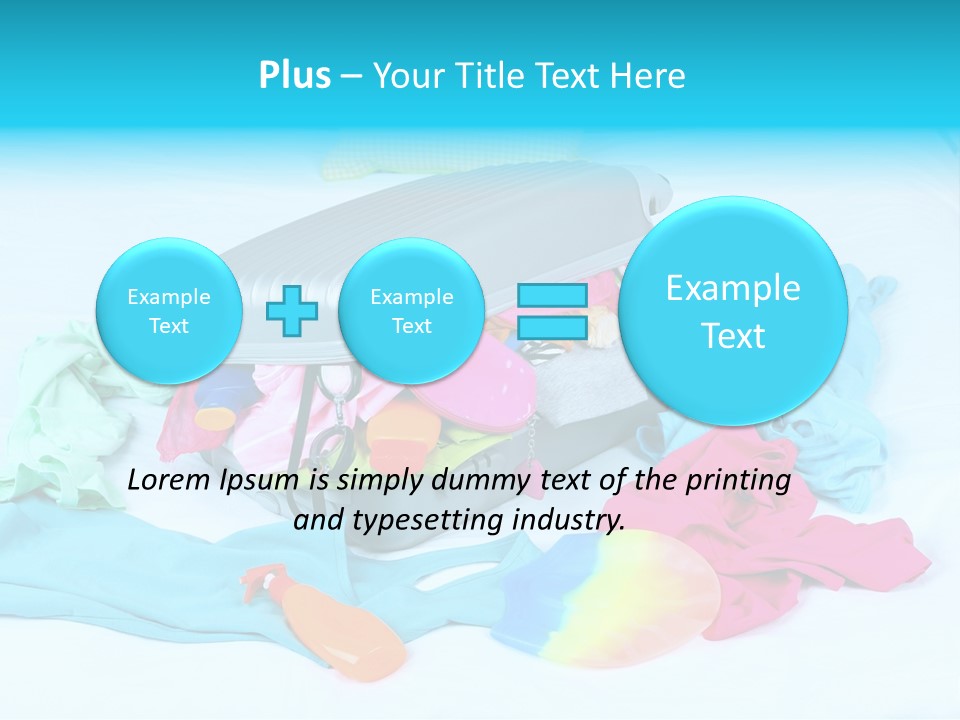 Cold System House PowerPoint Template