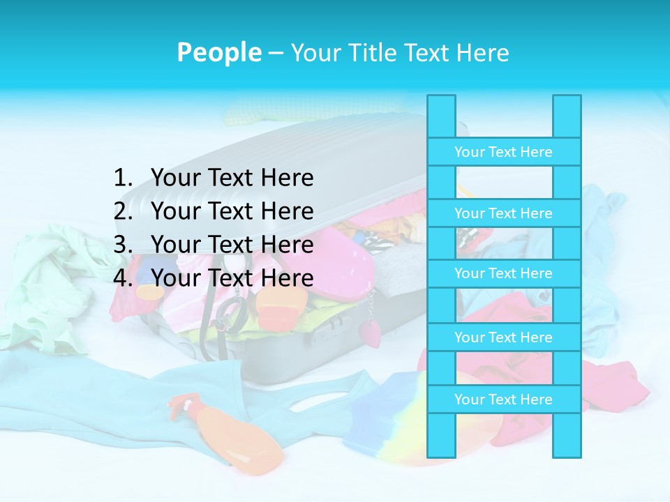 Cold System House PowerPoint Template