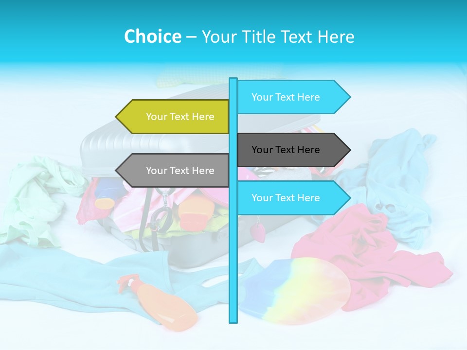 Cold System House PowerPoint Template
