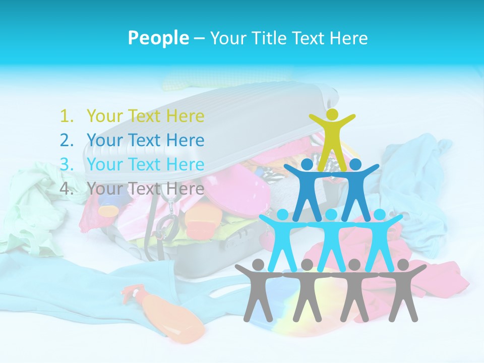 Cold System House PowerPoint Template