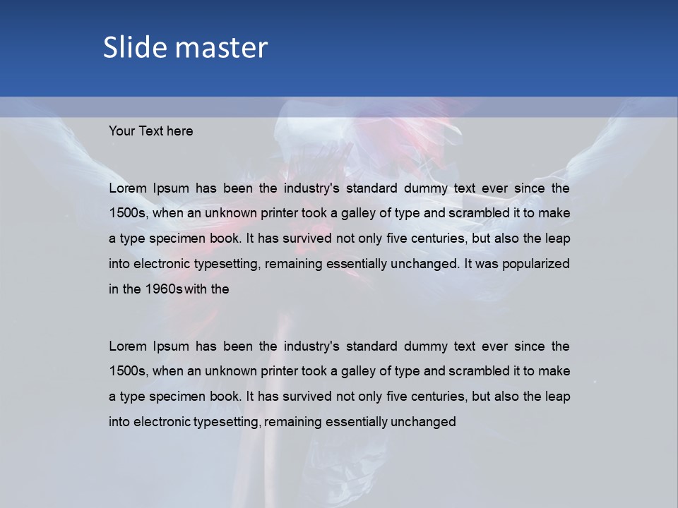 Cold Technology Energy PowerPoint Template