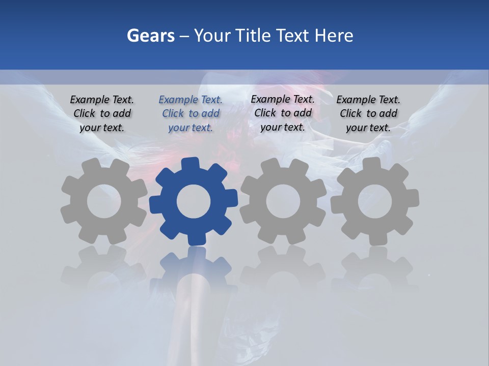 Cold Technology Energy PowerPoint Template