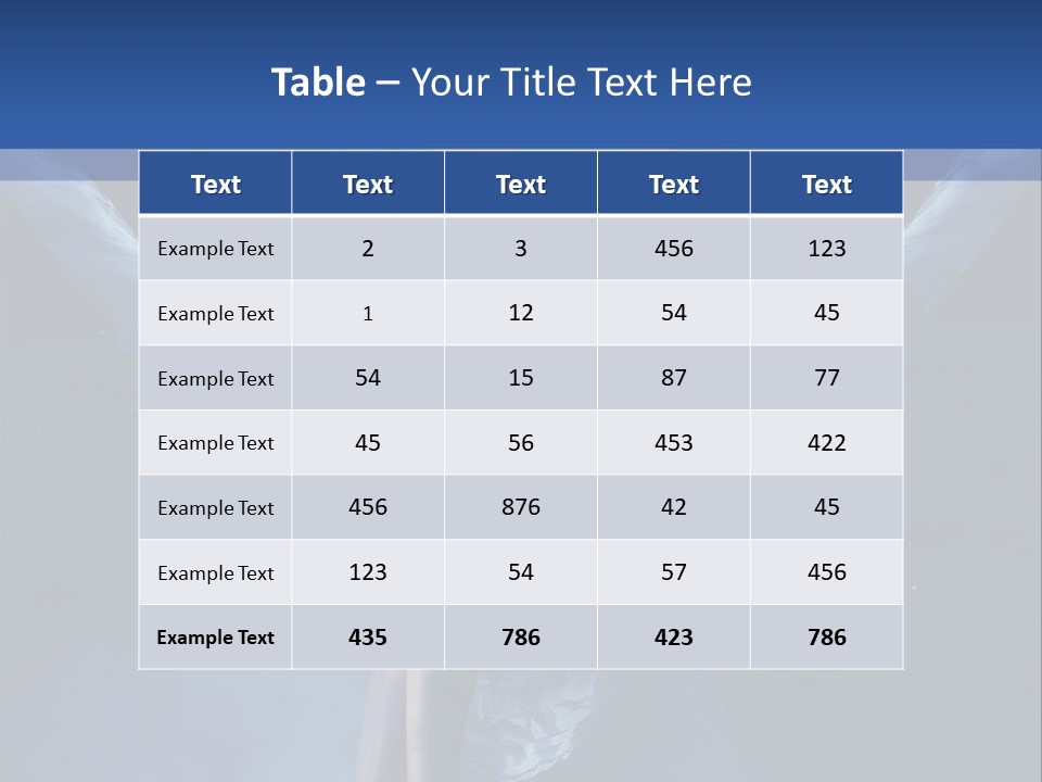 Cold Technology Energy PowerPoint Template