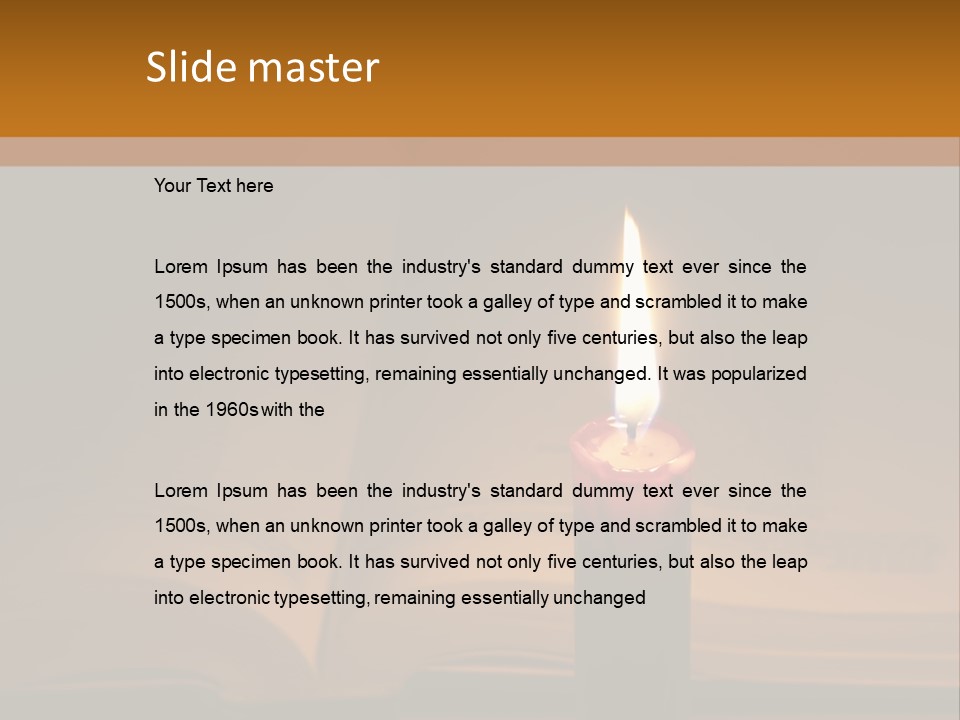 House Electric Equipment PowerPoint Template