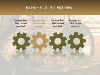 Equipment Cooling Part PowerPoint Template