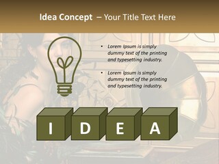 Equipment Cooling Part PowerPoint Template