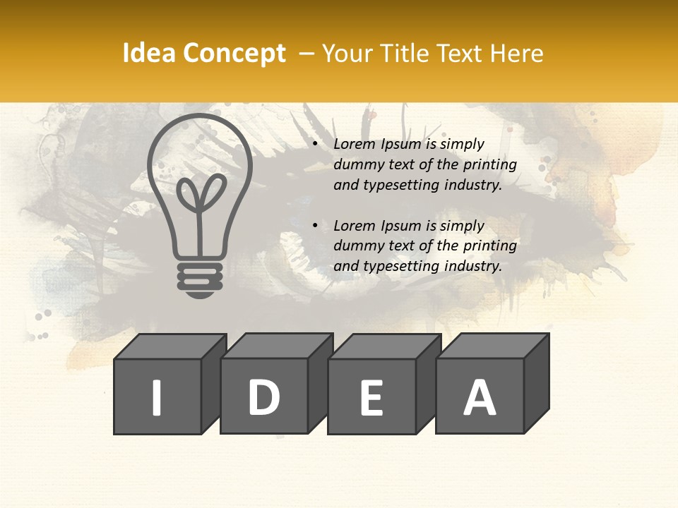 Switch Electricity Power PowerPoint Template