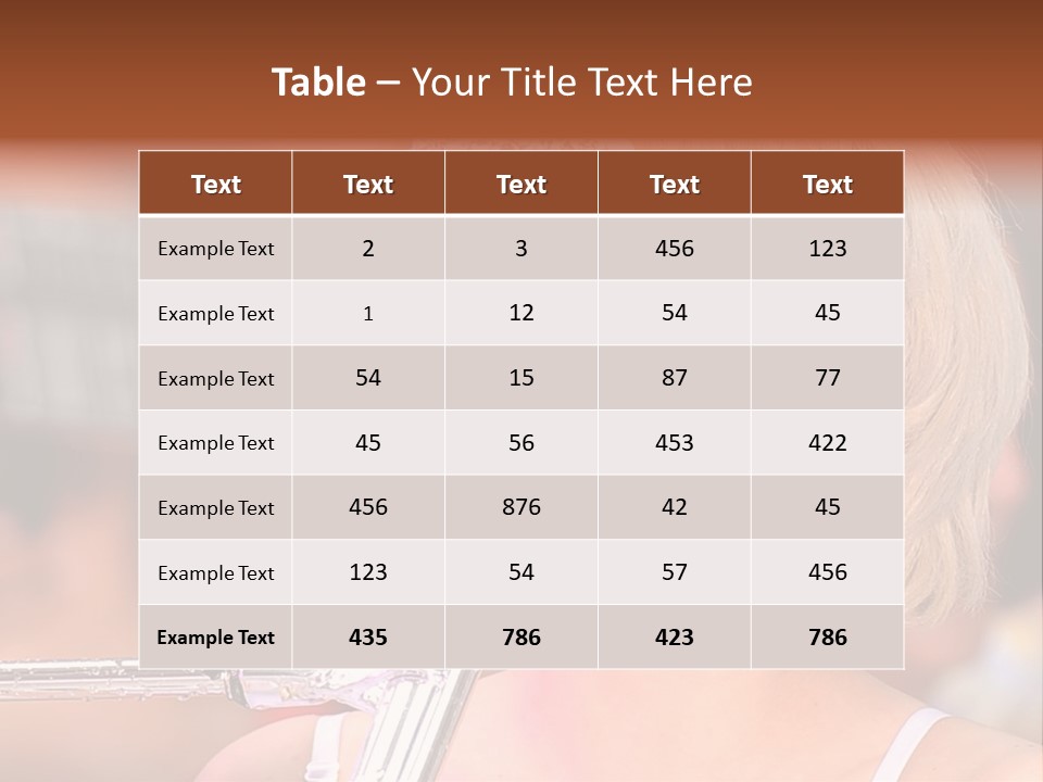 Temperature Cold Energy PowerPoint Template