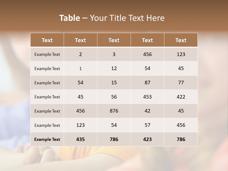 Cold Condition Unit PowerPoint Template
