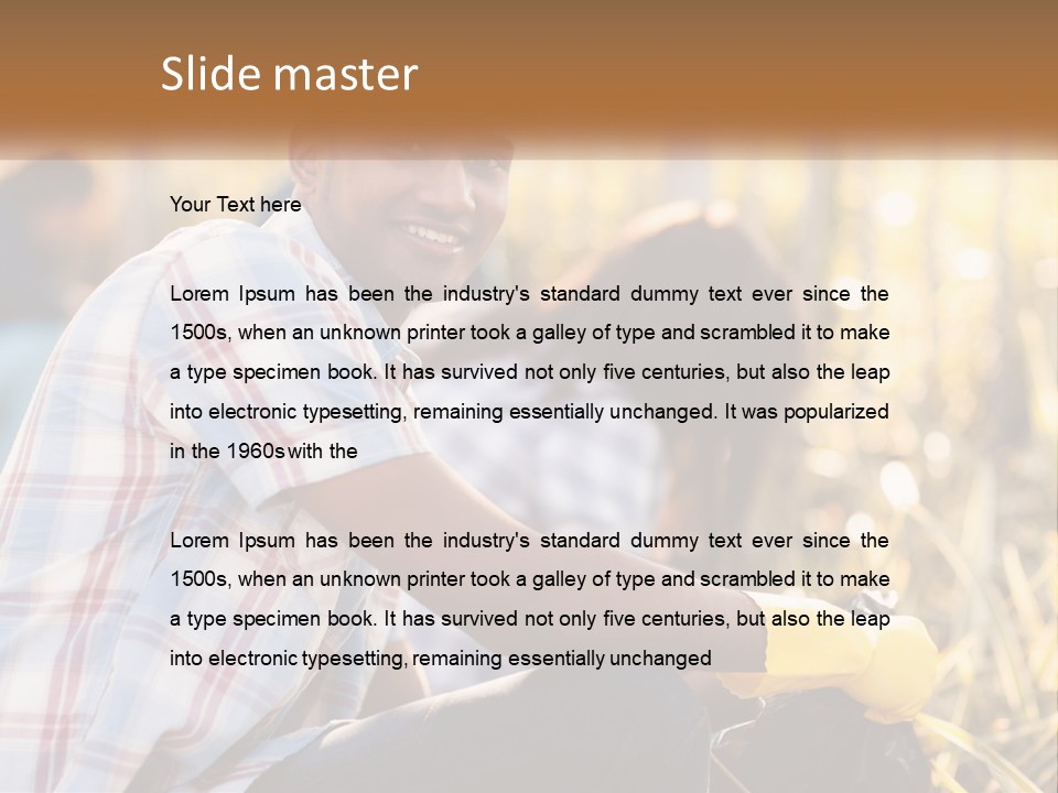 Switch White Remote PowerPoint Template