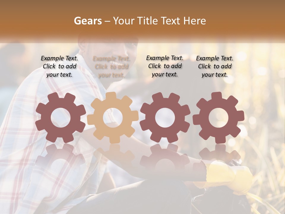 Switch White Remote PowerPoint Template