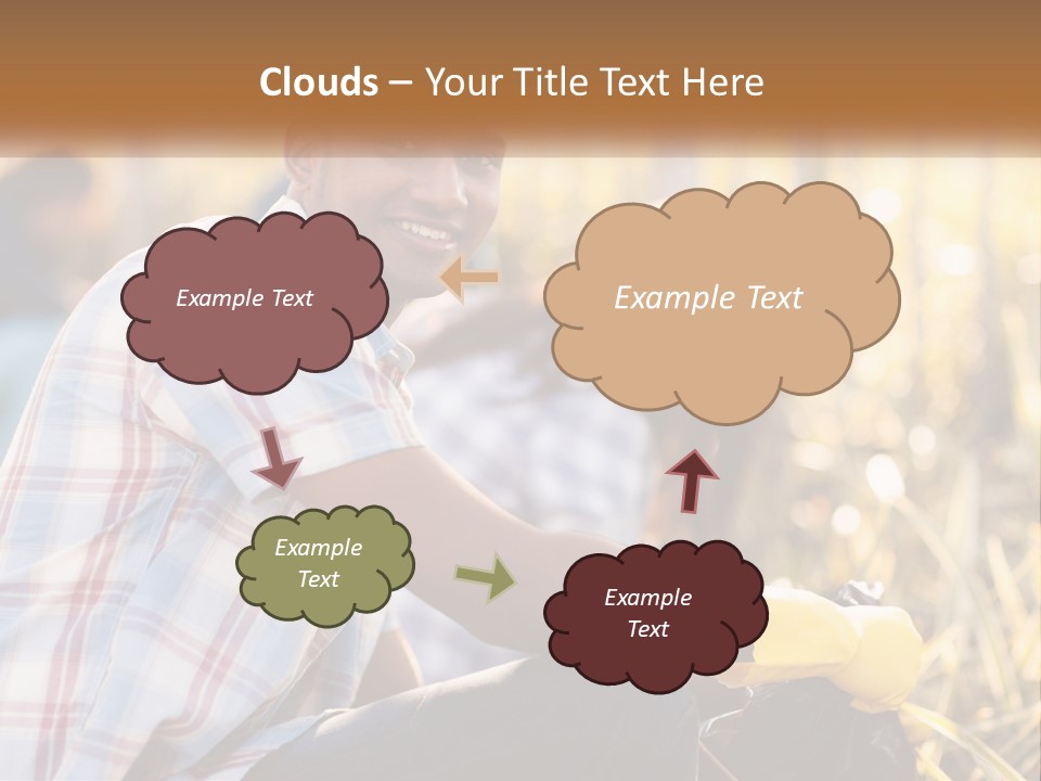 Switch White Remote PowerPoint Template