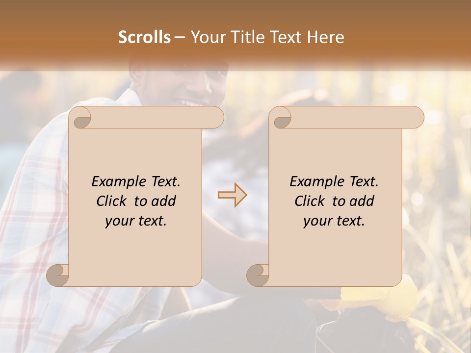 Switch White Remote PowerPoint Template