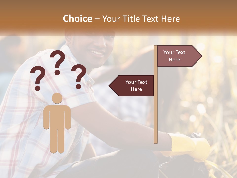 Switch White Remote PowerPoint Template