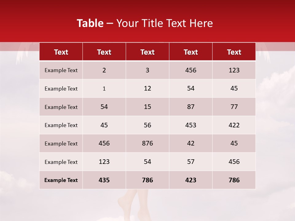 Air Home Temperature PowerPoint Template