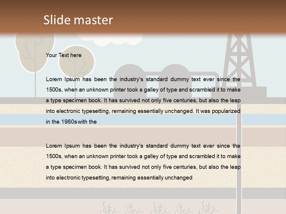 Switch Unit Cold PowerPoint Template