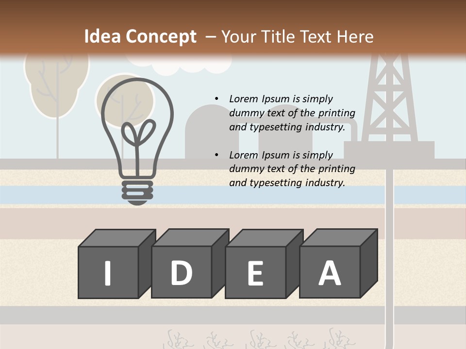 Switch Unit Cold PowerPoint Template