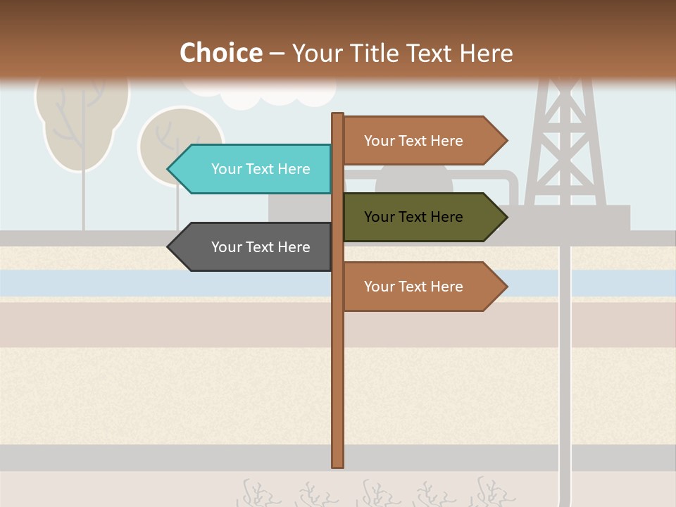 Switch Unit Cold PowerPoint Template