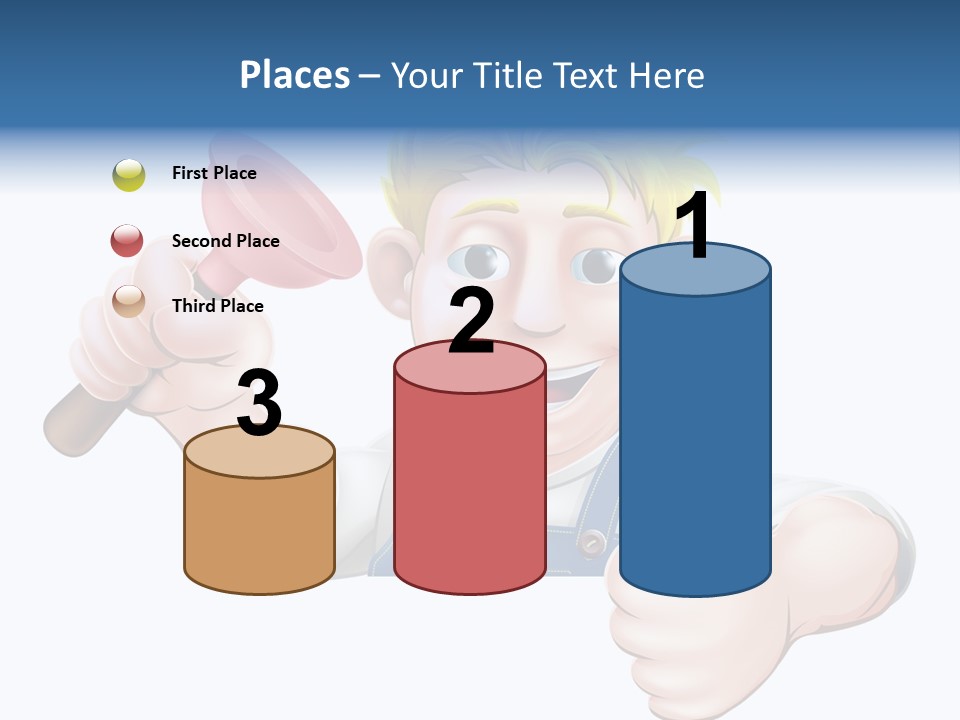 White System Condition PowerPoint Template