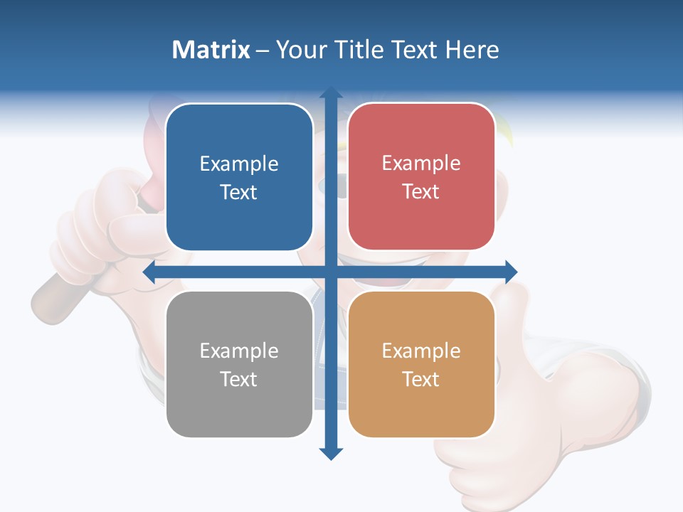 White System Condition PowerPoint Template