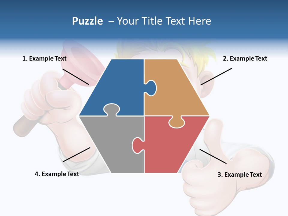 White System Condition PowerPoint Template