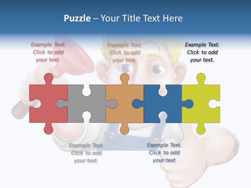 White System Condition PowerPoint Template