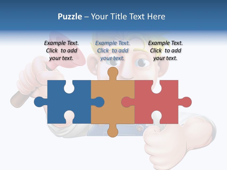 White System Condition PowerPoint Template