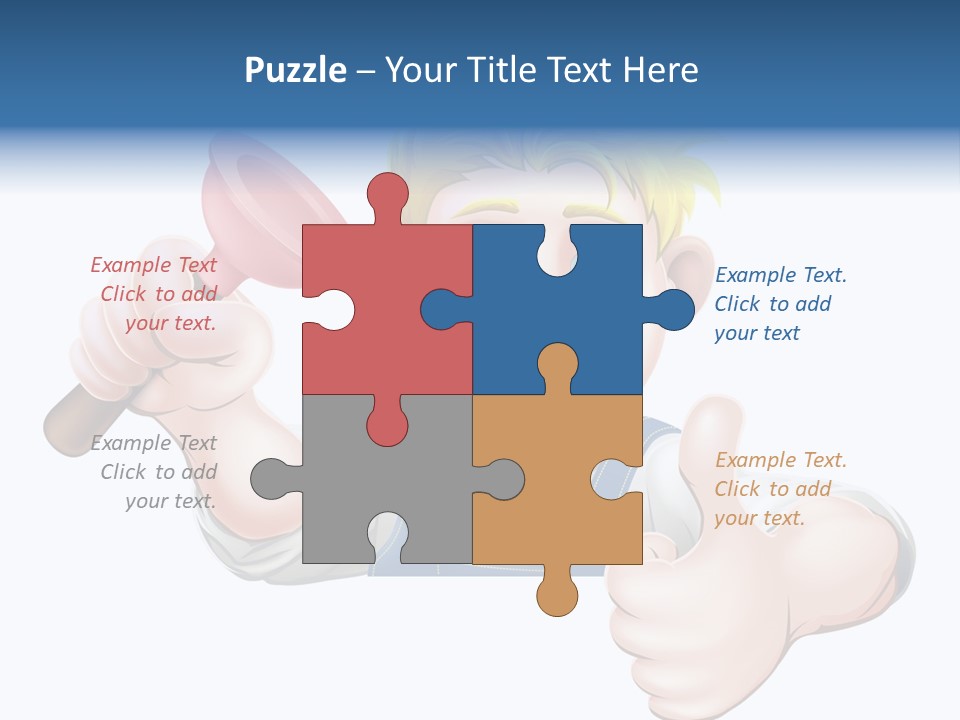 White System Condition PowerPoint Template