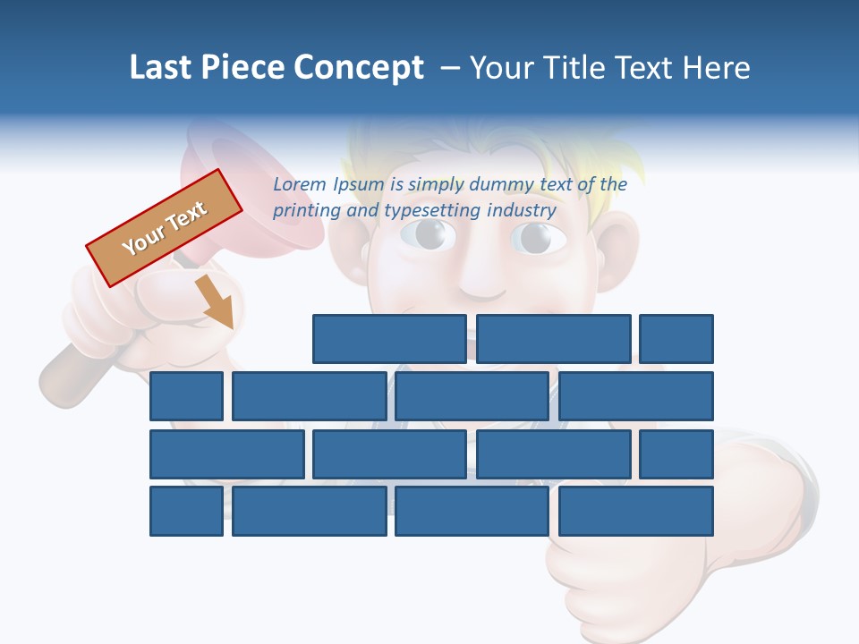 White System Condition PowerPoint Template