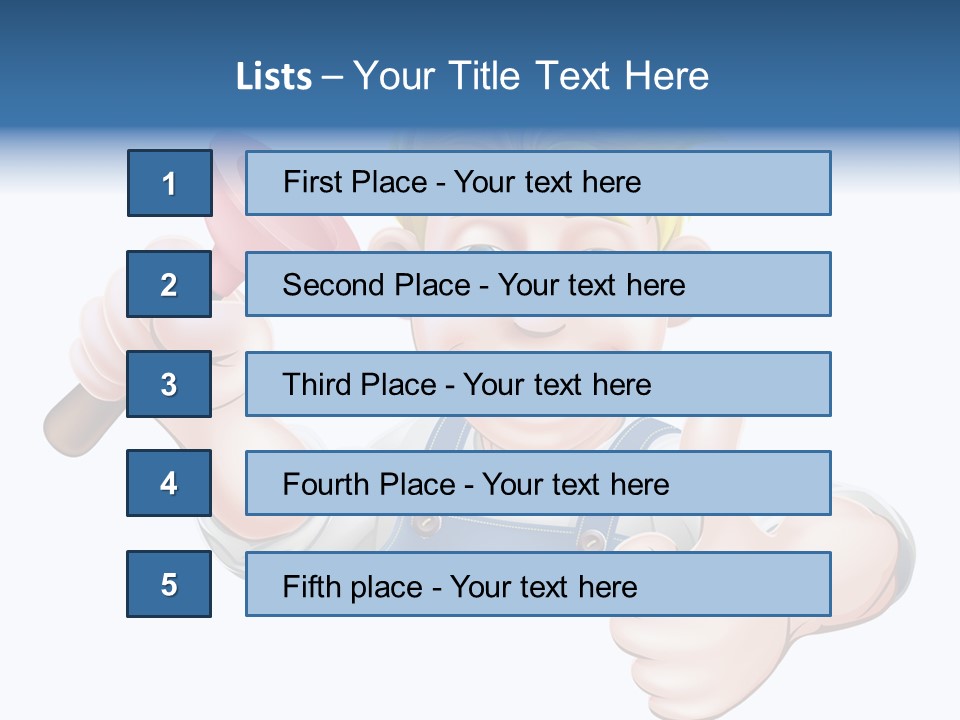 White System Condition PowerPoint Template