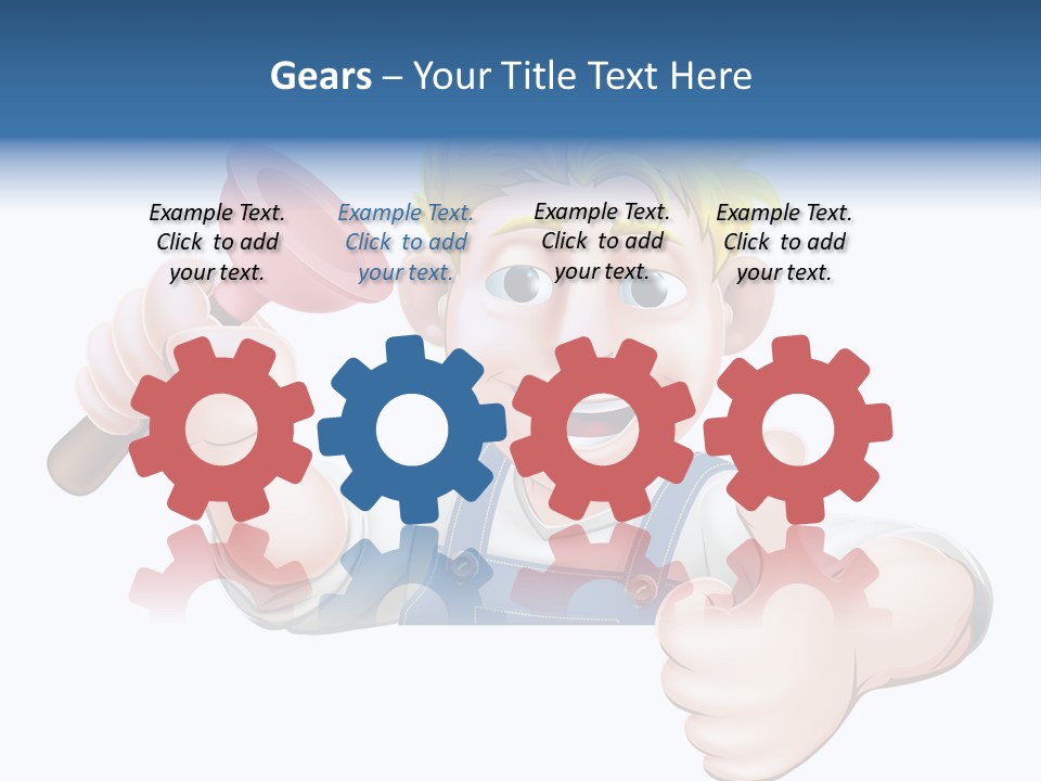 White System Condition PowerPoint Template