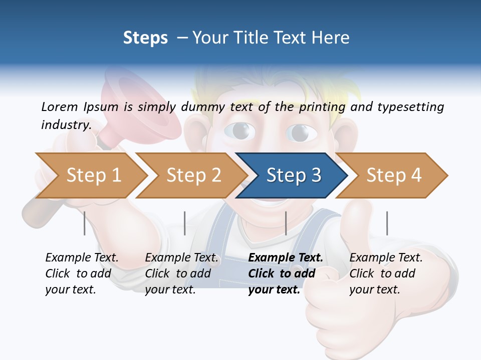 White System Condition PowerPoint Template