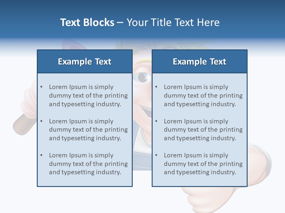 White System Condition PowerPoint Template
