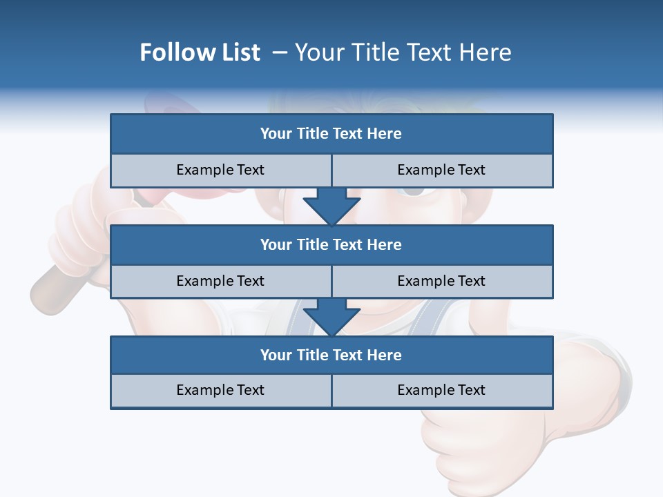 White System Condition PowerPoint Template