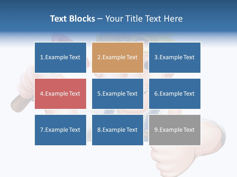White System Condition PowerPoint Template
