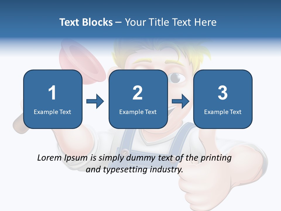 White System Condition PowerPoint Template